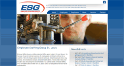 Desktop Screenshot of employeestaffinggroup.com